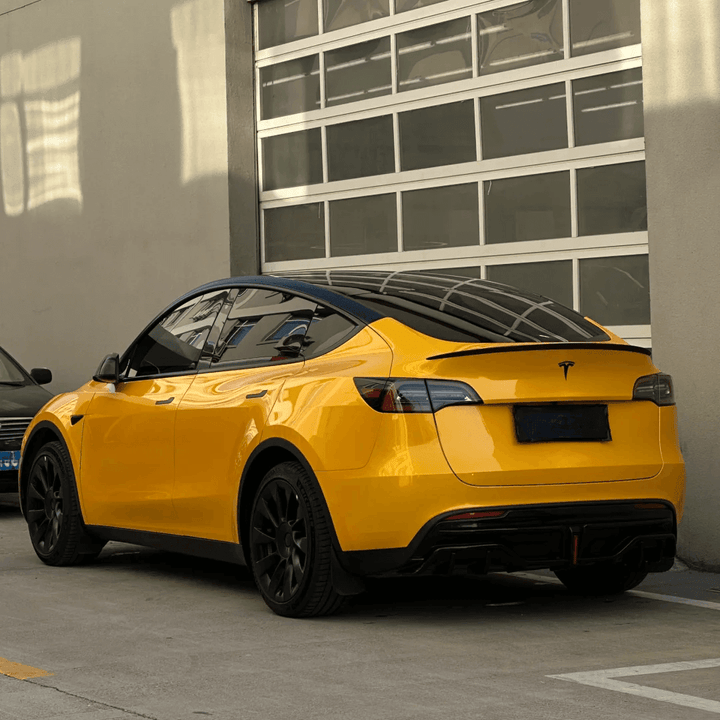 gloss Yellow metallic wrap