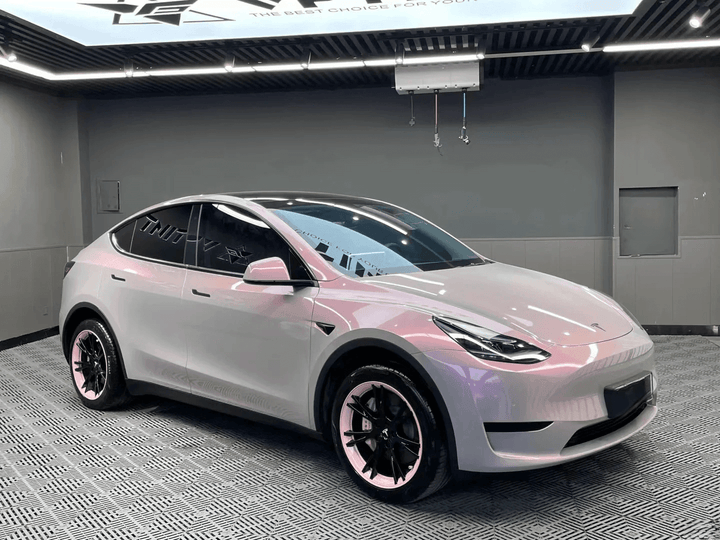 gloss gray pink wrap