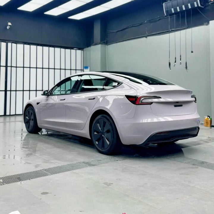gloss light lavender vinyl wrap