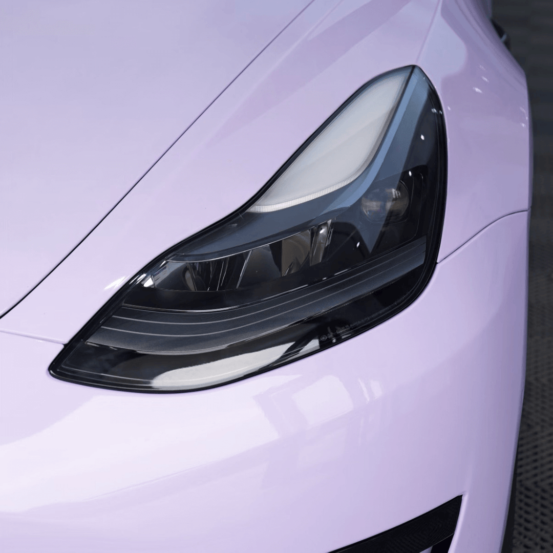 glossy lavender wrap