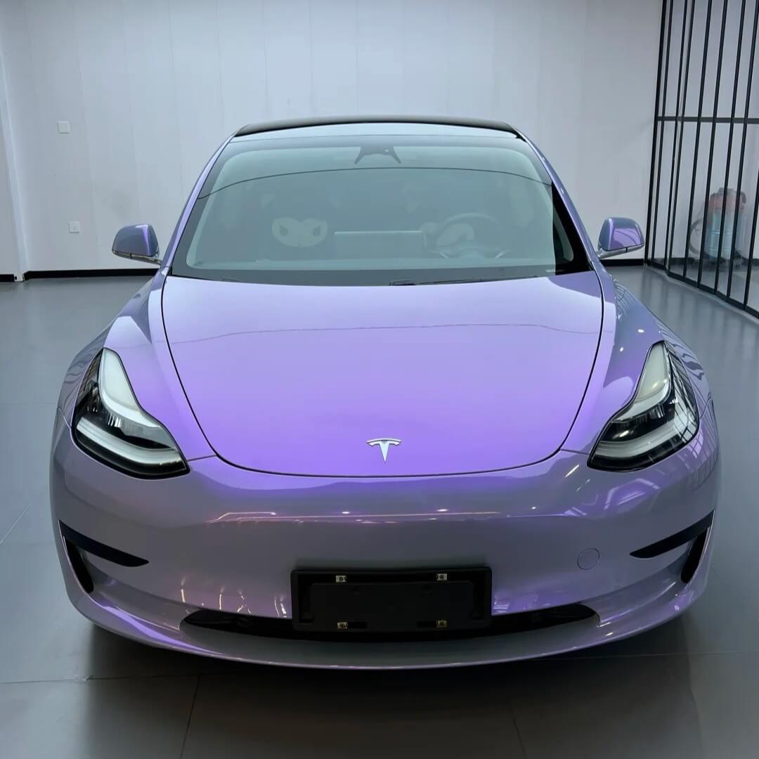 gray to purple chameleon wrap