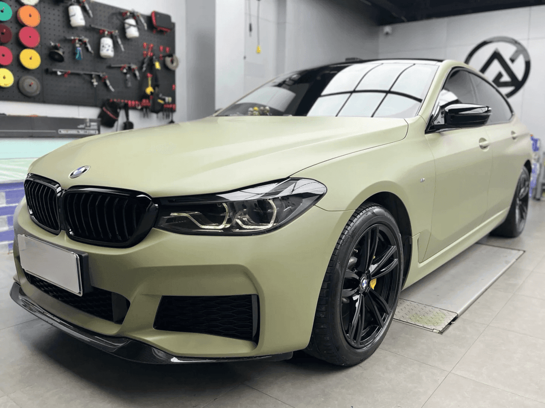 matte khaki wrap
