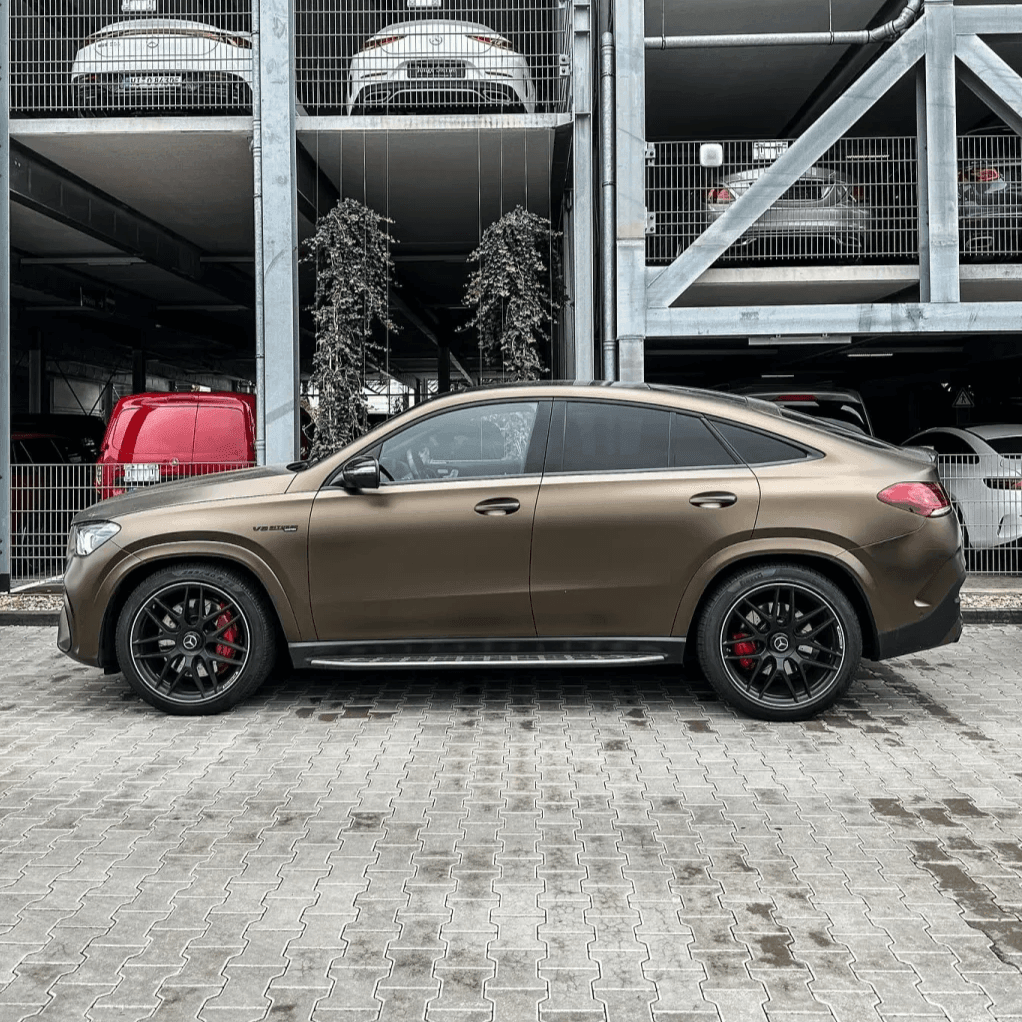 matte metallic bronze wrap