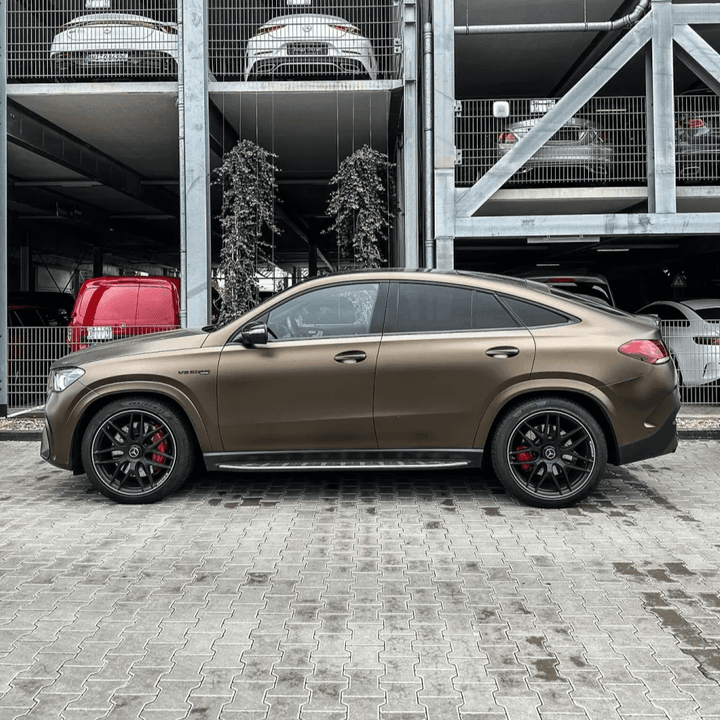 matte metallic bronze wrap