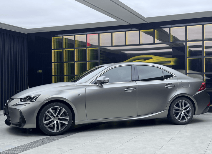 metal silver paint protection film