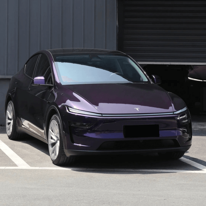 midnight purple color PPF wrap