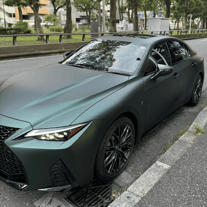 olive green color ppf wrap