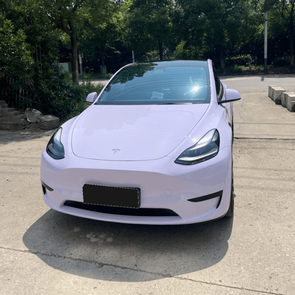 pastel purple vinyl wrap