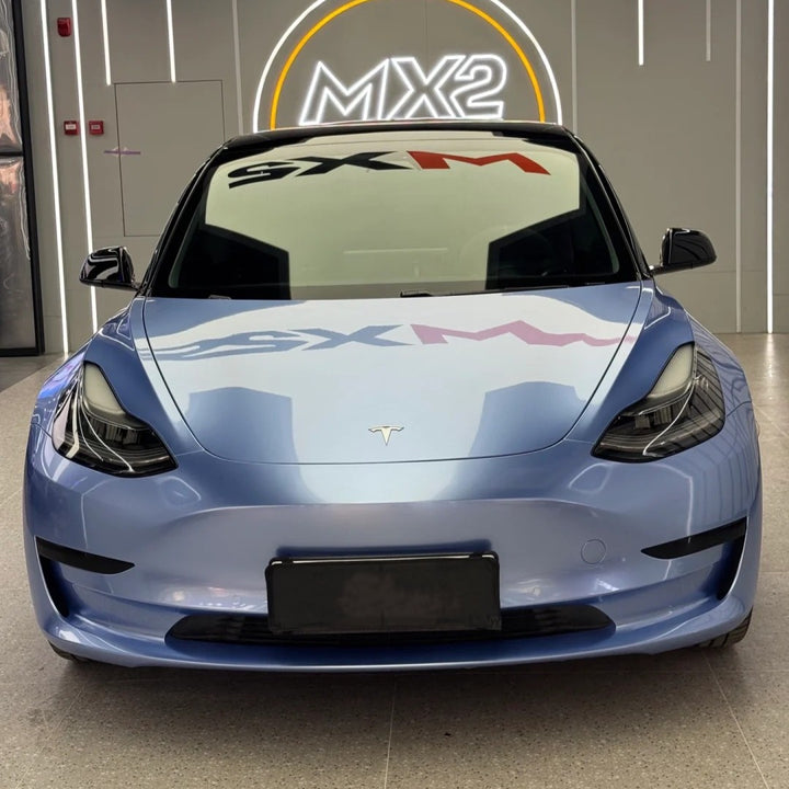 periwinkle blue vinyl wrap