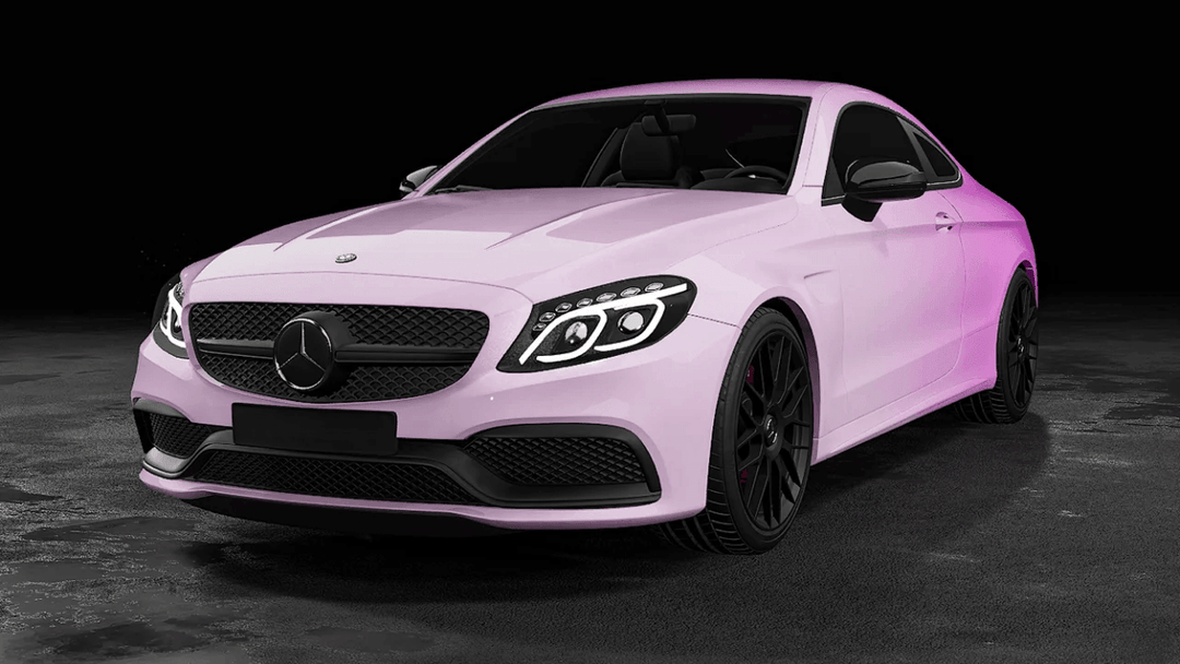 Pink Gradient Vinyl Wrap