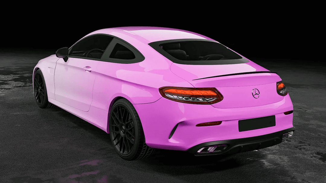 Pink Gradient Vinyl Wrap