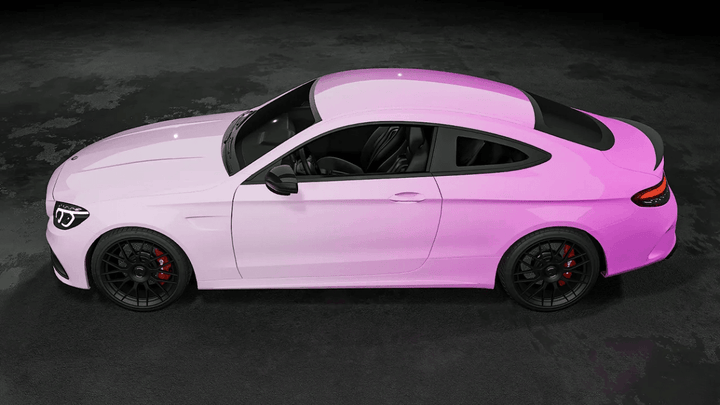 Pink Gradient Vinyl Wrap