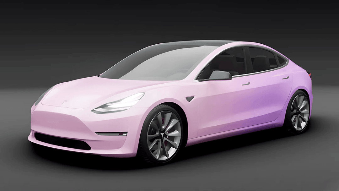 Pink Purple Gradient Vinyl Wrap