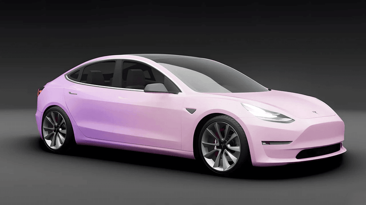 Pink Purple Gradient Vinyl Wrap