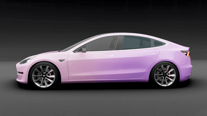 Pink Purple Gradient Vinyl Wrap