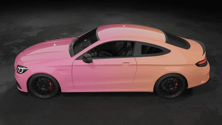 Pink Orange Gradient Vinyl Wrap