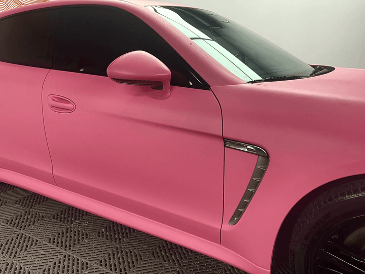 Satin Ceramic Pink Vinyl Wrap