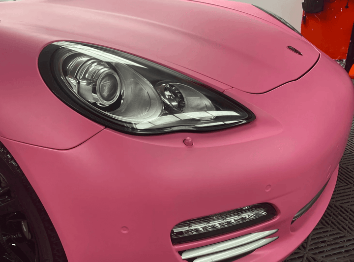 Satin Ceramic Pink Vinyl Wrap