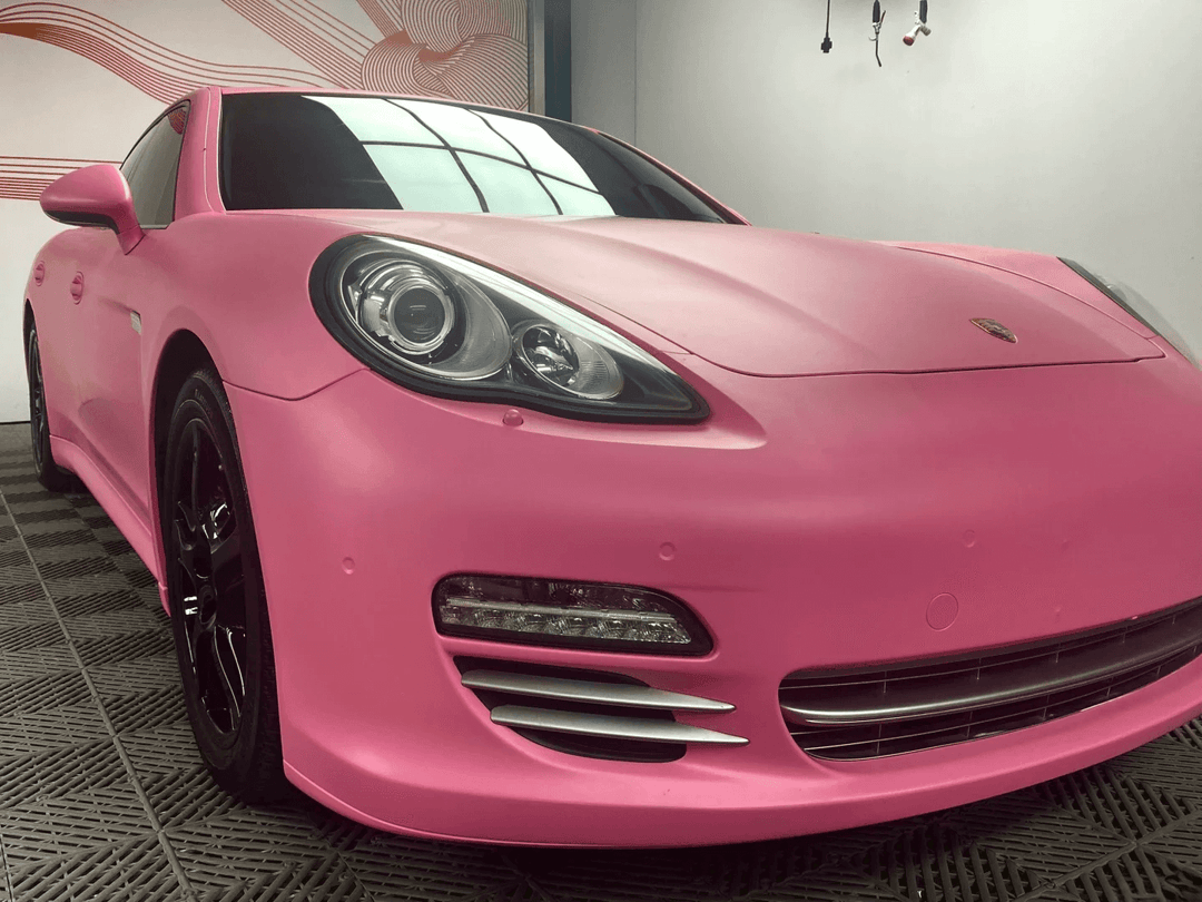 Satin Ceramic Pink Vinyl Wrap