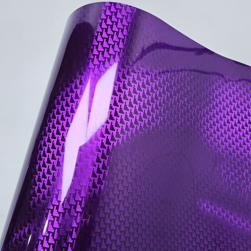 purple forged carbon fiber wrap