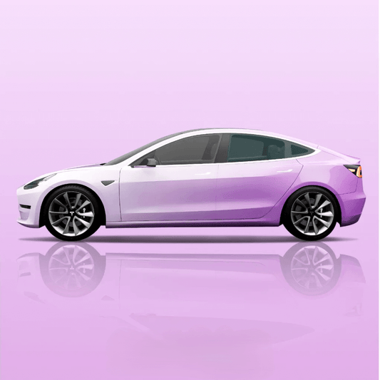 Gradient Color Vinyl Wrap, Two Tone Fade Car Wrap – yeswrap