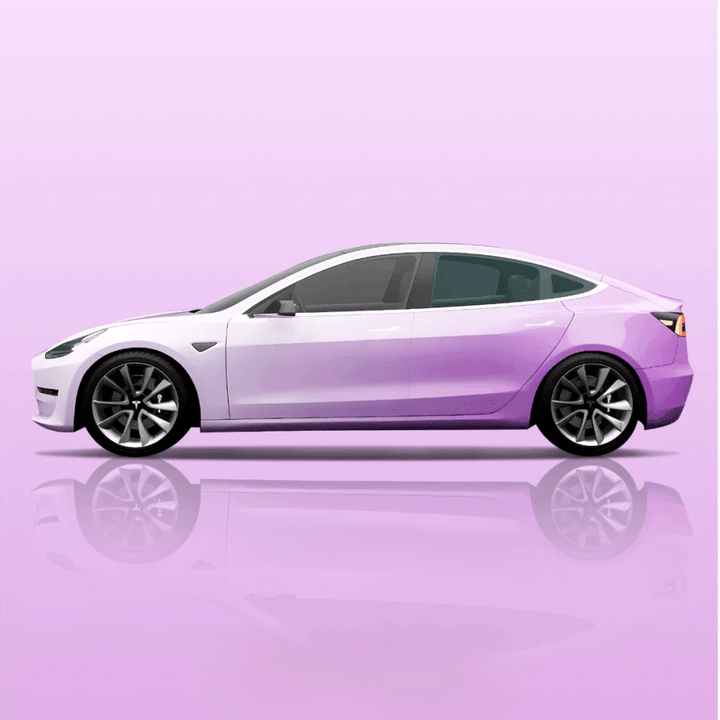 Purple Gradient Vinyl Wrap