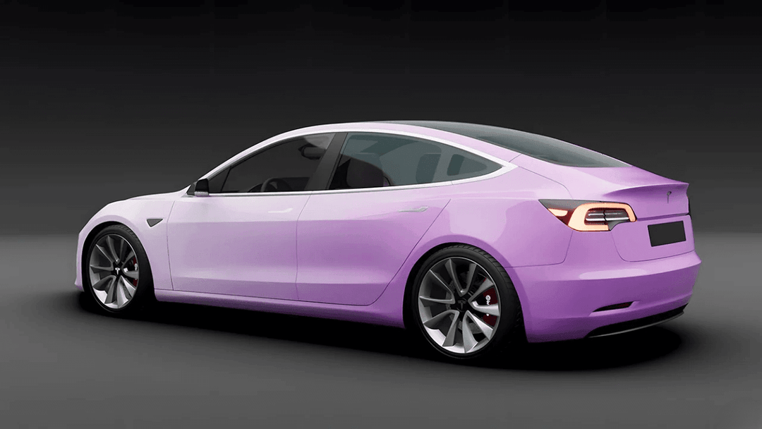 Purple Gradient Vinyl Wrap