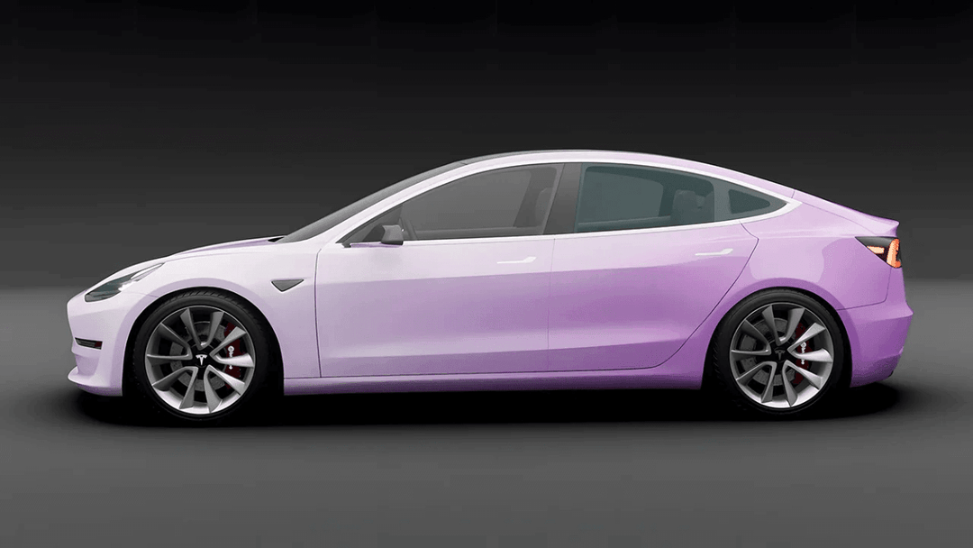 Purple Gradient Vinyl Wrap