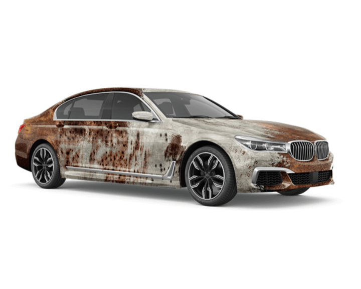 rust car wrap