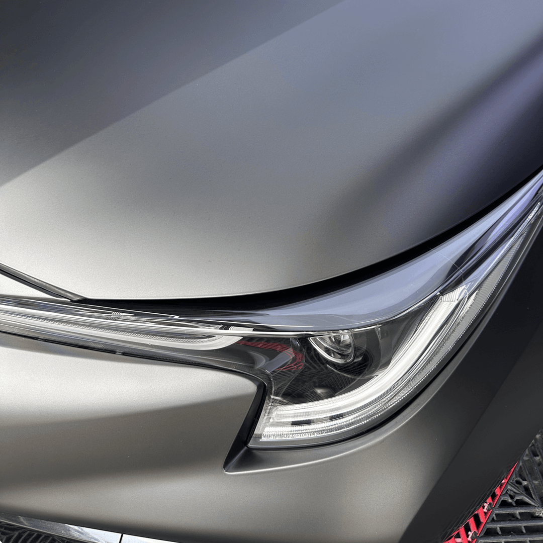 satin black paint protection film