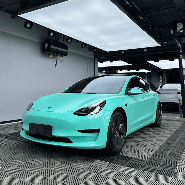 tiffany blue matte wrap