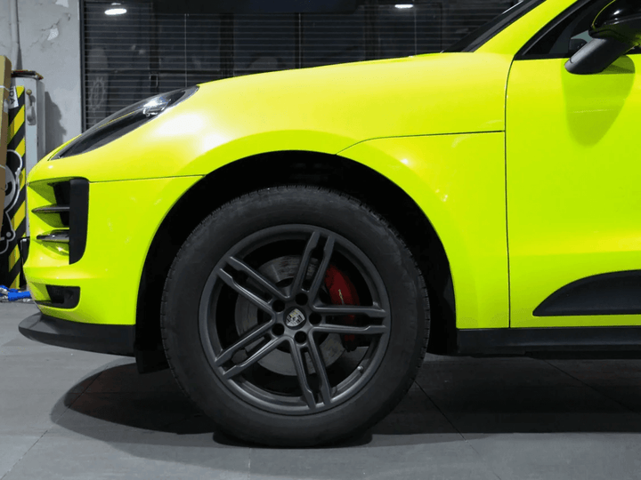 yellow green Pearlescent Wrap