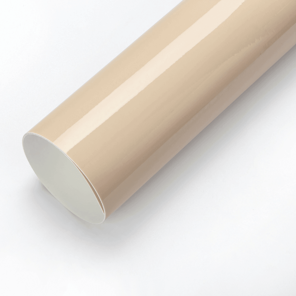 Gloss Beige Vinyl Wrap