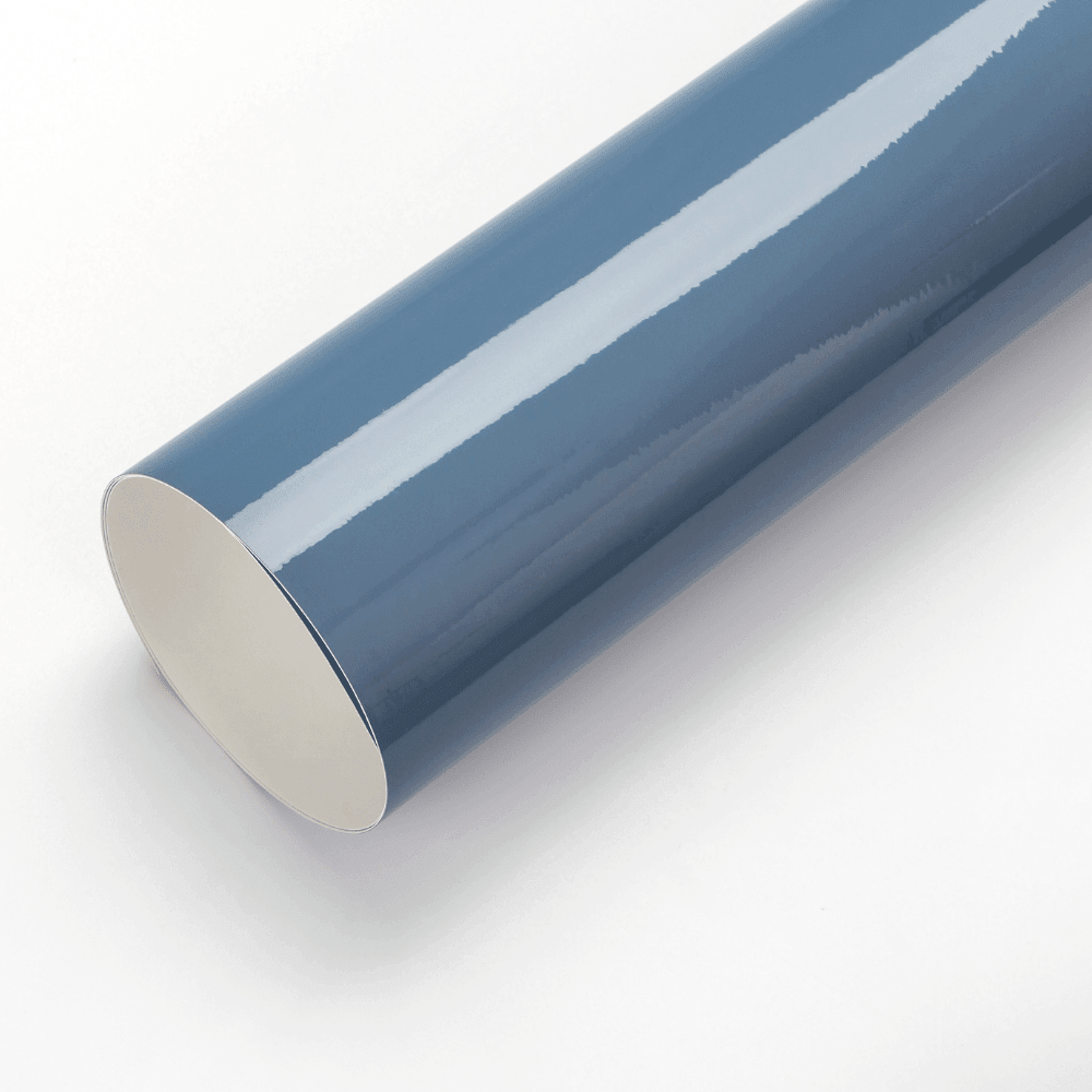 Gloss China Blue Vinyl Wrap