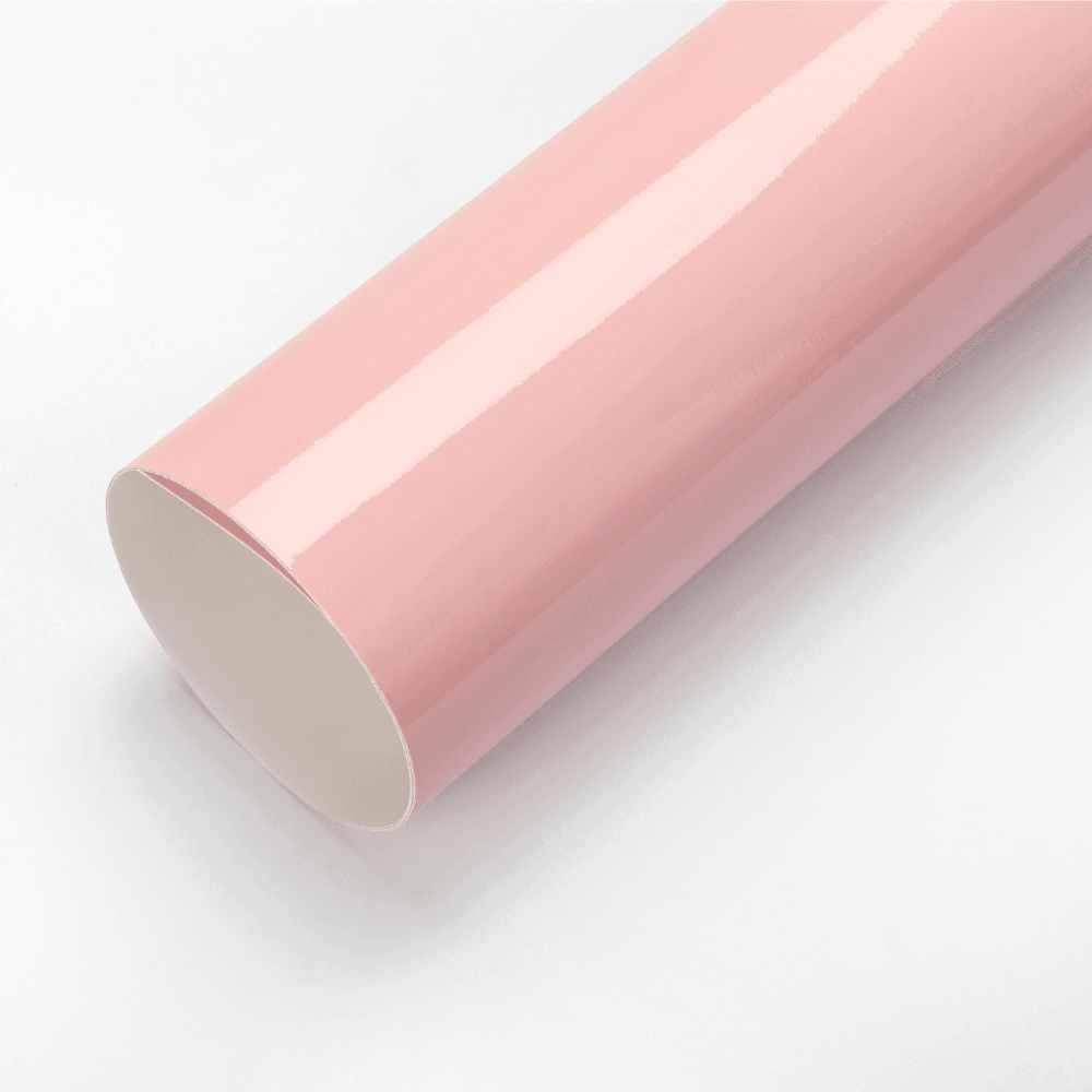 Gloss Crystal Sakura Pink Vinyl Wrap