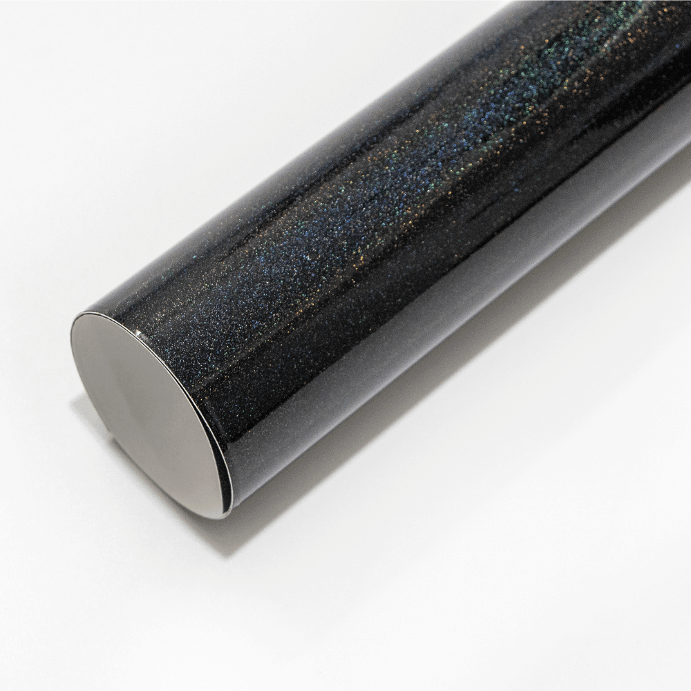 Iridescent Black Vinyl Wrap