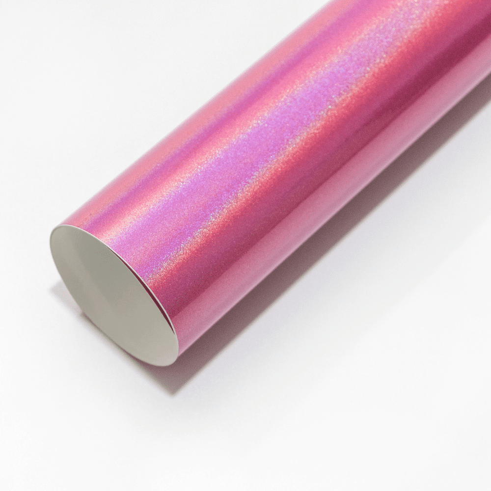 Iridescent Pink Vinyl Wrap