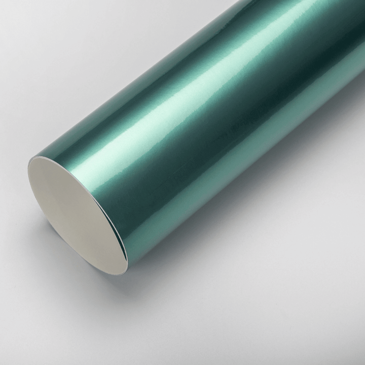 Liquid Metallic Emerald Green Vinyl Wrap