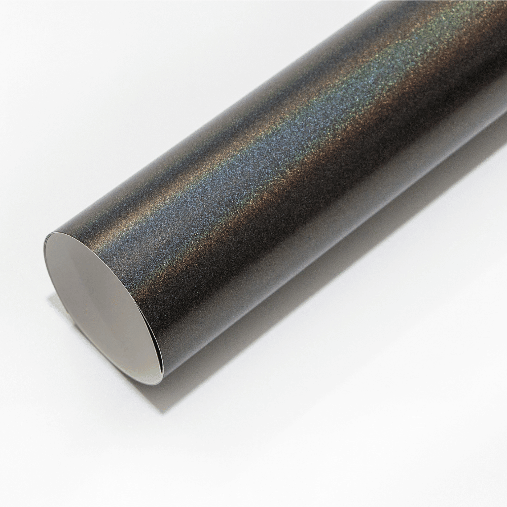Matte Iridescent Gray Vinyl Wrap 