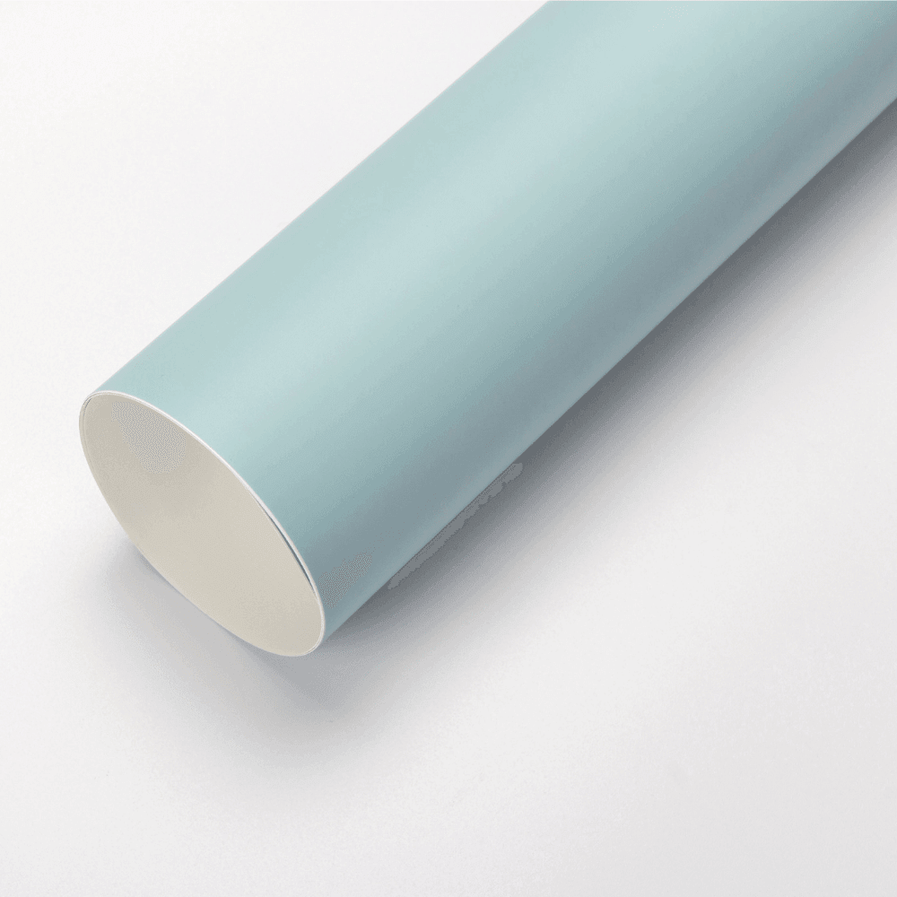 Matte Mist Blue Vinyl Wrap