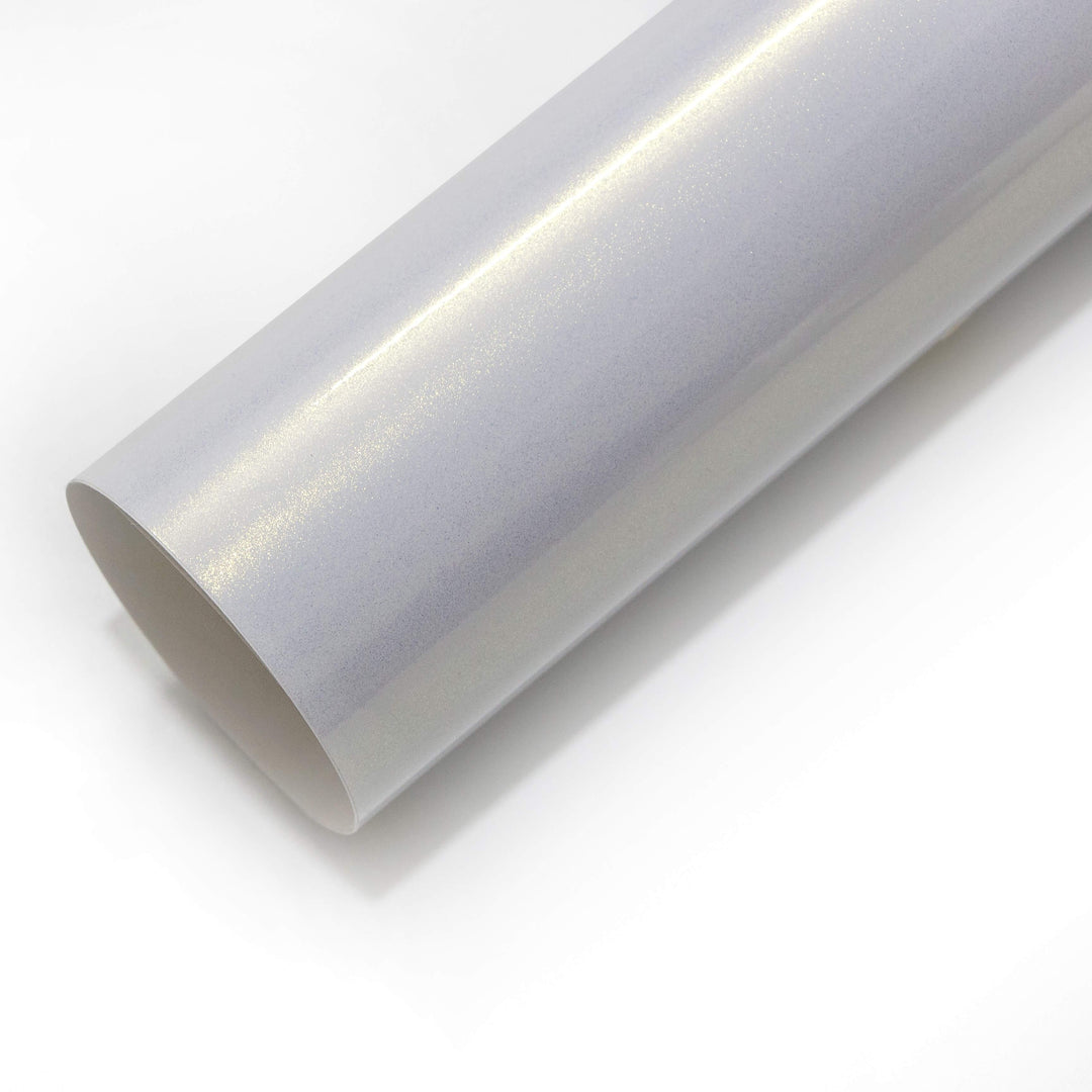 White Chameleon White Gold Vinyl Wrap