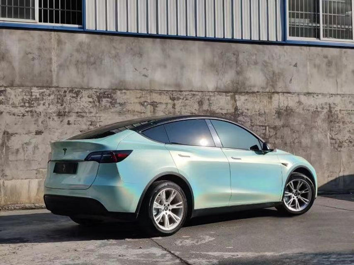 tiffany blue rainbow wrap