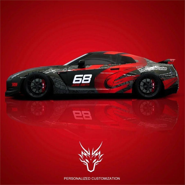 Customized Car Wrap